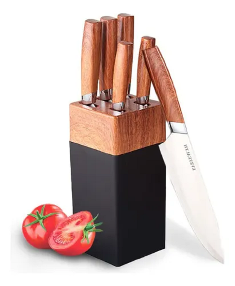 Miniatura 3 de Juego De Cuchillos Acero Inoxidable